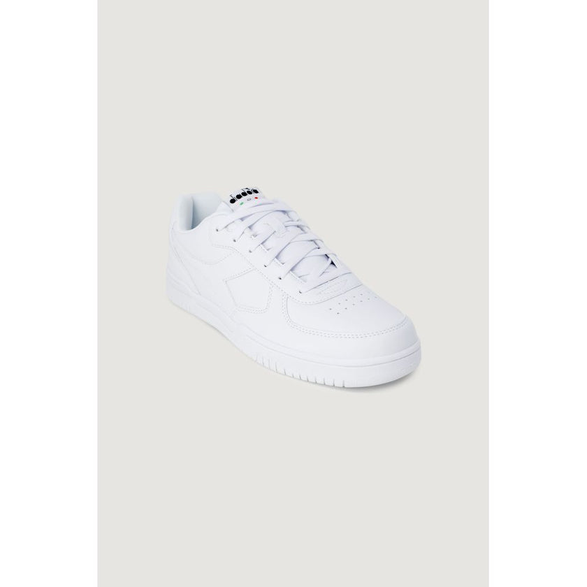 Diadora White Artificial Leather Sneaker