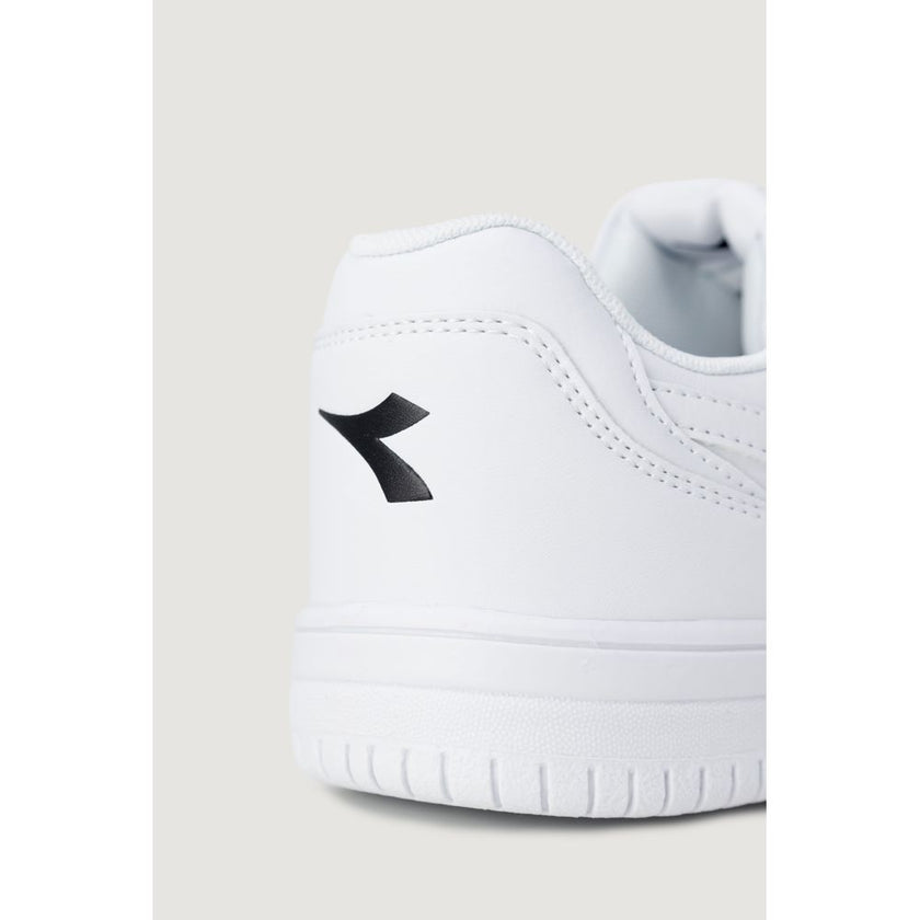 Diadora White Artificial Leather Sneaker