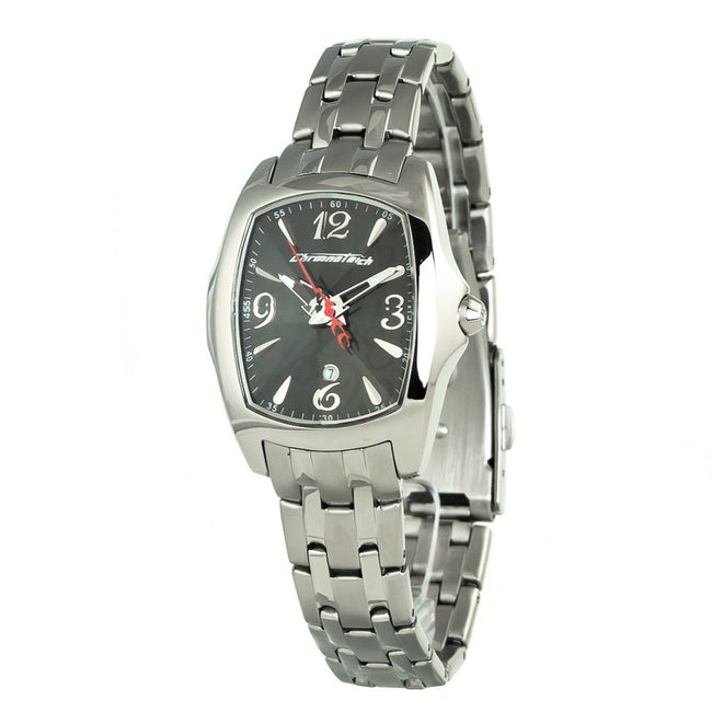 Chronotech Silver Stainless Steel Watch