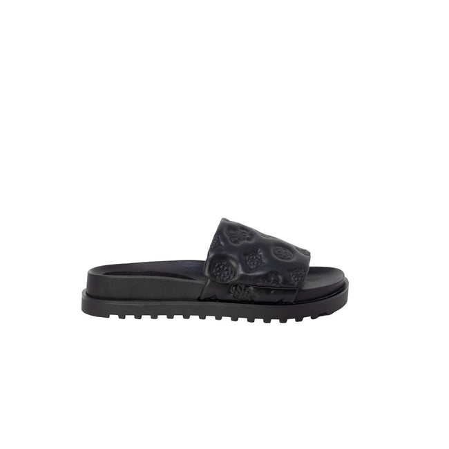 Guess Black Synthetic Sandal