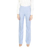 Sandro Ferrone Blue Viscose Jeans & Pant