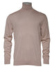Dolce & Gabbana Beige Cashmere Turtleneck Pullover Sweater