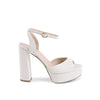 Dee Ocleppo White Napa Leather / Calf Bos Taurus Sandal