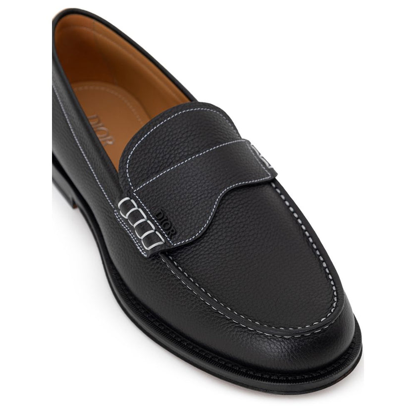 Dior Black Leather Loafer