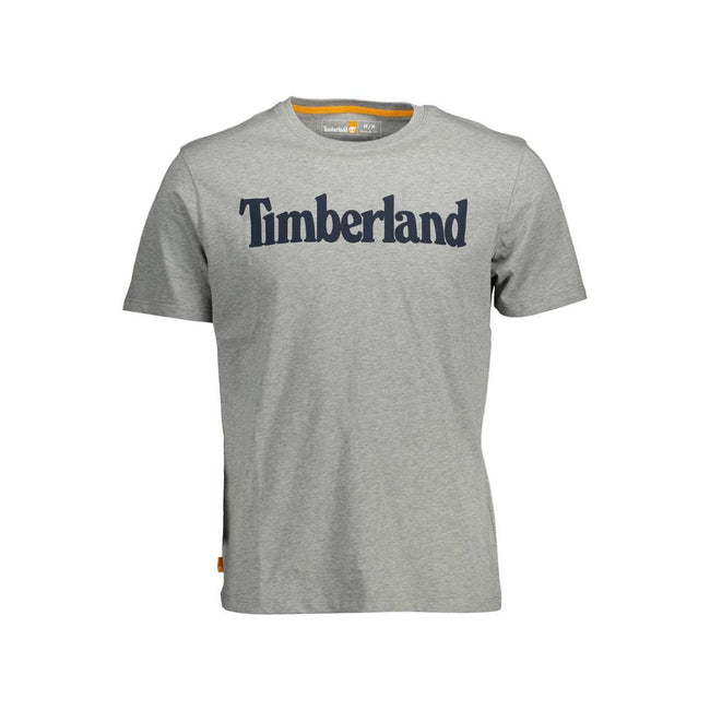 Timberland Brown Cotton Men T-Shirt
