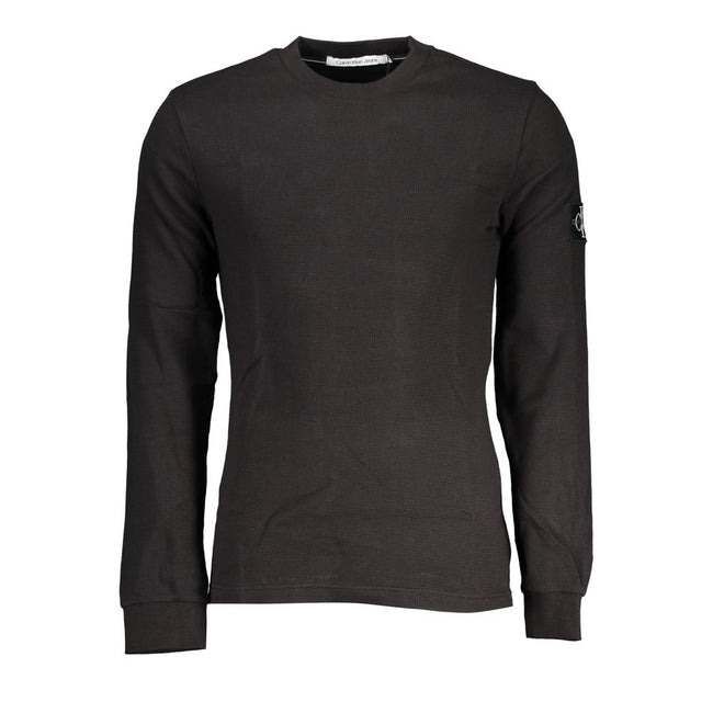 Calvin Klein Black Cotton Men Sweater