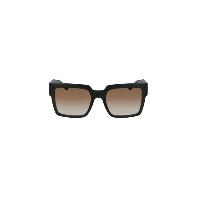 Calvin Klein Brown Plastic Women Sunglass