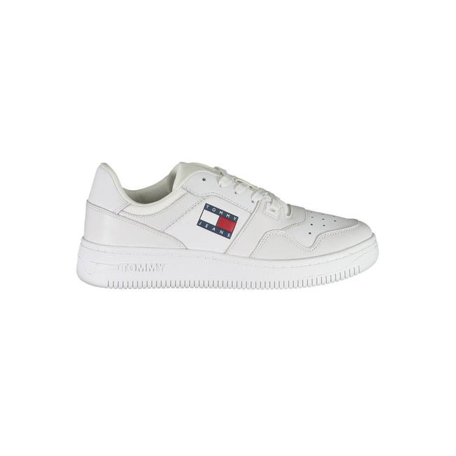 Tommy Hilfiger White Recycled Polyester Women Sneaker