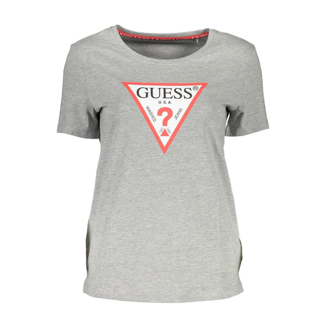 Guess Jeans Brown Cotton Women T-Shirt