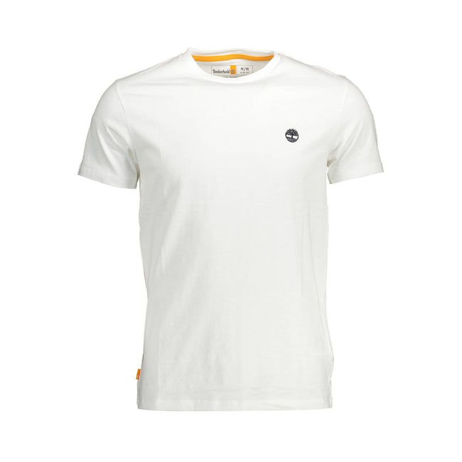 Timberland White Organic Cotton Men T-Shirt