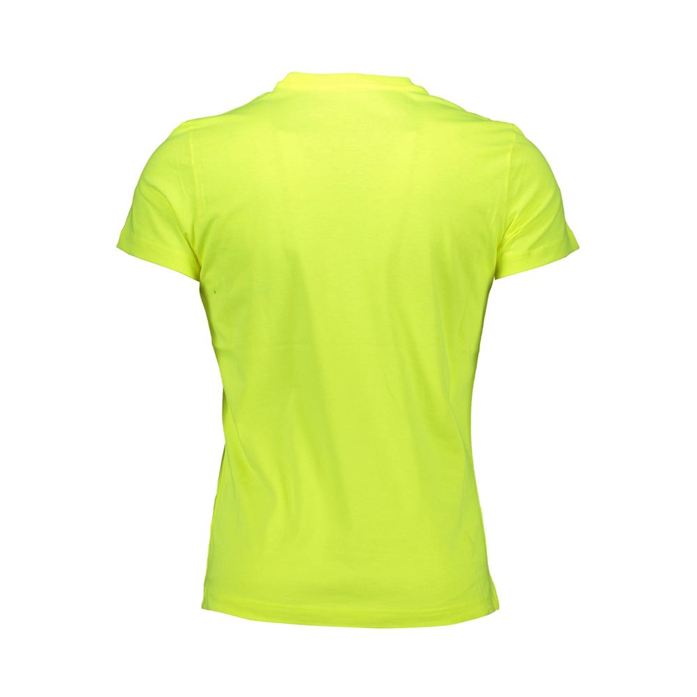 Diesel Yellow Cotton Men T-Shirt