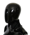 Dolce & Gabbana Elegant Black Lambskin Scarf