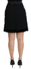 Dolce & Gabbana Elegant High-Waist Black Skirt