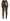 Dolce & Gabbana Elegant Bronze Leaf Metallic Trousers