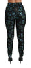 Dolce & Gabbana Floral High Waist Skinny Trousers