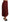 Dolce & Gabbana Elegant Red High Waist Virgin Wool Skirt