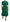 Dolce & Gabbana Enchanted Green Mermaid Midi Dress