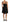 Dolce & Gabbana Elegant Black Silk Floral Lace Chemise Dress