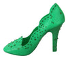 Dolce & Gabbana Enchanting Crystal Cinderella Pumps