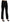BENCIVENGA Elegant Black High Waist Straight Pants