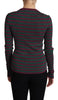 Dolce & Gabbana Elegant Maroon Crewneck Sweater