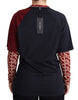 Dolce & Gabbana Multicolor Royals Cotton Crewneck Sweater