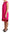 Dolce & Gabbana Elegant Fuchsia Sequined Wool Blend Shift Dress