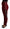 Dolce & Gabbana High-Waist Embroidered Red Skinny Trousers