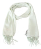Missoni Elegant White Cashmere Scarf