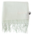 Missoni Elegant White Cashmere Scarf