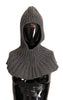 Dolce & Gabbana Elegant Cashmere Hood Scarf in Gray