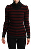Dolce & Gabbana Chic Striped Wool-Cashmere Sweater