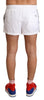 Dolce & Gabbana Elegant White KING Motive Swim Trunks