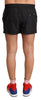 Dolce & Gabbana Elegant Black KING Motive Swim Trunks