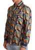 Dolce & Gabbana Elegant Silk Casual Shirt with DG Logo