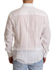 Dolce & Gabbana Elegant Floral Martini Slim Fit Dress Shirt