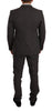 Dolce & Gabbana Elegant Gray Martini Woolen Suit Set