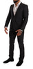 Dolce & Gabbana Elegant Gray Martini Wool Suit