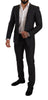 Dolce & Gabbana Elegant Gray Martini Wool Suit