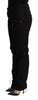 Acht Chic Low Waist Skinny Black Denim