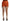Dolce & Gabbana Chic Orange Leather High Waist Hot Pants