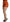 Dolce & Gabbana Chic Orange Leather High Waist Hot Pants