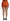 Dolce & Gabbana Chic Orange Leather High Waist Hot Pants