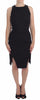DAIZY SHELY Elegant Sheath Black Dress for Formal Occasions