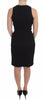 DAIZY SHELY Elegant Sheath Black Dress for Formal Occasions