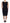 Roccobarocco Elegant Black Sheath Jersey Knee-Length Dress