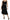 Dolce & Gabbana Chic High Waist Black Silk Blend Skirt