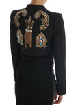 Dolce & Gabbana Enchanted Elegance Crystal Blazer