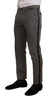 Dolce & Gabbana Elegant Martini Black Check Three-Piece Suit