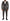 Dolce & Gabbana Elegant Martini Black Check Three-Piece Suit